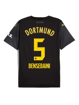 Borussia Dortmund Ramy Bensebaini #5 Gostujuci Dres 2024-25 Kratak Rukavima